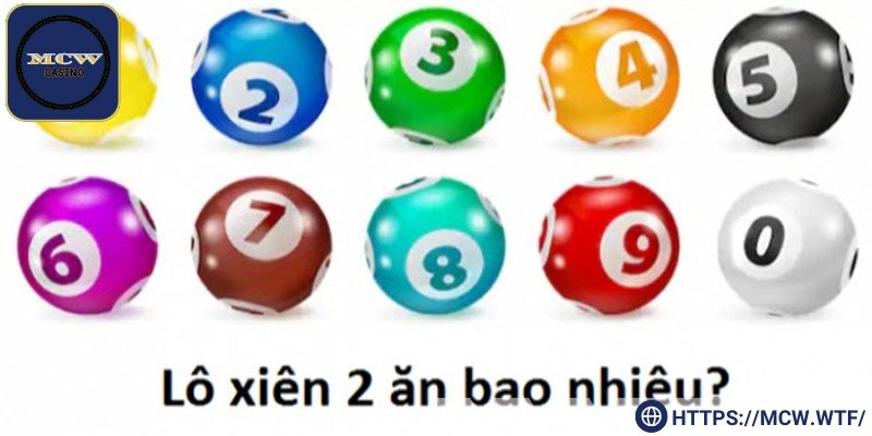 Tỷ lệ ăn thưởng của lô xiên hai 